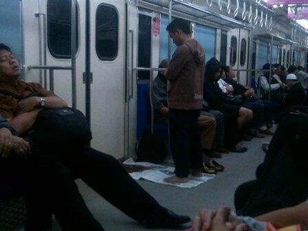 Praying in a Vehicle Image